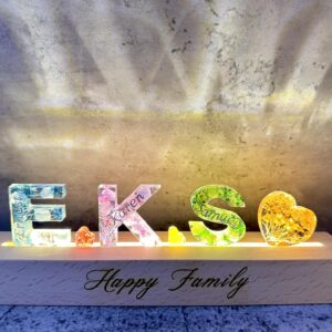 永生花字母燈 - EKS