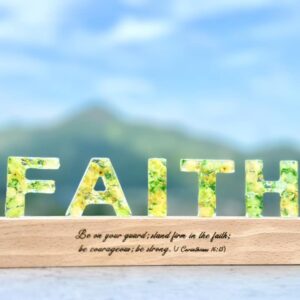 永生花字母燈 - FAITH