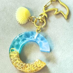 海洋系滴膠名字匙扣 - 汪洋大海